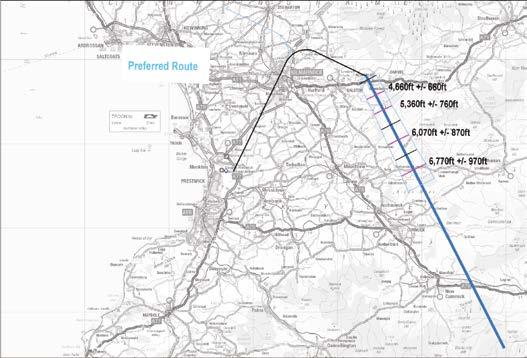 decide to give each aircraft individual instructions rather than having them follow the published arrival route.