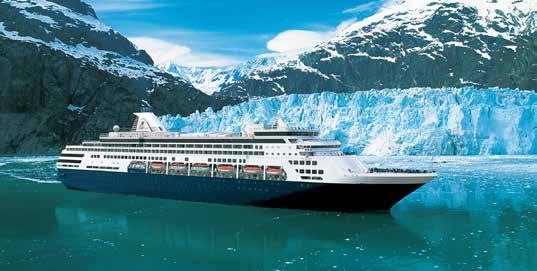 Tour Highlights Magnificent Glaciers, Majestic Mountains & Fascinating History Courtesy of Alyeska Resort Holland America Line Glacier Bay National Park & Preserve Joined by a National Park Service