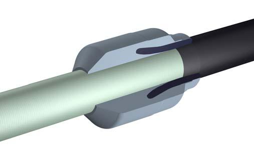 izgled jednog tvornički dogotovljenog deflektora (stošca) za kontroliranu raspodjelu električnog