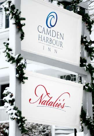 It is a pleasure to welcome you to the Camden Harbour Inn and Natalie s Restaurant.