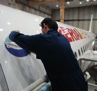 Maintenance Maximum trust and security The maintenance of the Iberia Express fleet will be carried out by Iberia Maintenance, the 9th leading company in the world for maintenance and engineering, and