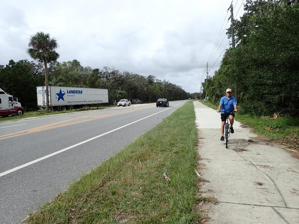 In summary The Present The Proposed A1A in Vilano A1A, Flagler