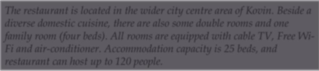 Accommodation capacity is 25 beds, and