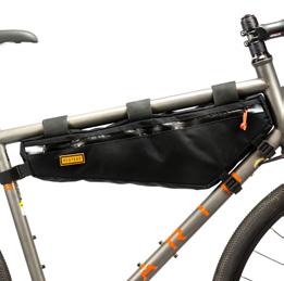 FRAME BAG The #carryeverything frame bags allow you to easily increase the load you carry for comfortable bike packing and touring.