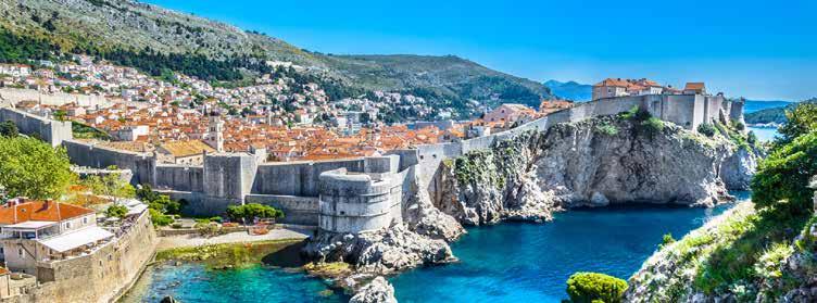 THE ITINERARY Day 15 Dubrovnik, Croatia 7:00am 2:00pm A walled, sea-battered city lying at the foot of a grizzled mountain, Dubrovnik is Croatia s most popular cruise destination, and it s easy to