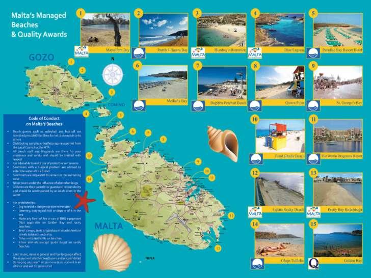 Beach News 2015 FIFTEEN beaches are being managed this summer on the Maltese Islands with Pretty Bay Birżebbuġa receiving full beach management and services.