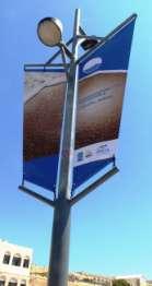 A set of 24 new banners were installed at St. George s Bay.
