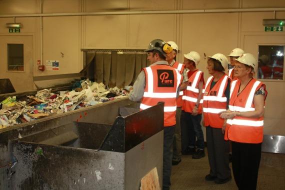 Science and Nature Group visit to Pure Recycling, Ettington Friday 5 th July 2013 We visited the waste recycling plant at