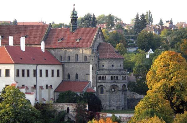 The Saint Procopius Basilica, originally dedicated to the Assumption of the Virgin, was being built since 1230s as a part of a Benedictine monastery.