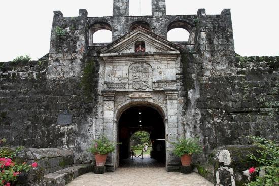 FORT SAN PEDRO : a military defense structure built by Spanish and indigenous Cebuano laborers under the command of the Spanish conqueror Miguel Lopez de Legazpi defense indigenous bastion fortress