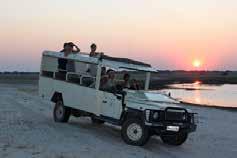 HIGHLIGHTS: 2 nights Nxai Pan National Park 3 nights Moremi Game Reserve 3 nights Chobe National Park 1 night at a comfortable lodge in Livingstone, Zambia Sunset boat cruise on the Chobe River