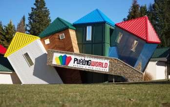 ONCE AT WANAKA, WE WILL GET YOU THROUGH SOME BRAIN TICKLING AT PUZZLING WORLD GO CHALLENGE YOURSELF AND