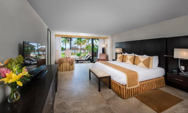 GRAND OCEAN ROOM RESORT HIGHLIGHTS All inclusive Spectacular white sand beach Vibrant coral reef yards away Off the beaten path International dining KiddO Zone fully supervised kids club: kids pool