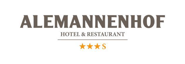 Guide to services We are delighted to welcome you to Hotel Restaurant Alemannenhof We would like to take this opportunity to wish you a pleasant, relaxing and energising stay with us.