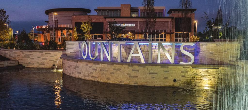 Where Retailers Want To Be In Murfreesboro Fountains at Gateway provides an established customer base of on-site corporate professionals, residents and hotel guests as well as neighboring office and