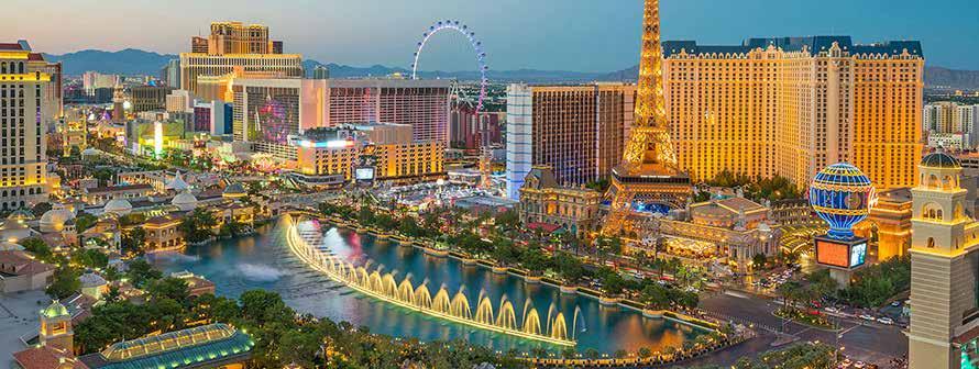 TOUR INCLUSIONS HIGHLIGHTS Experience the spectacle and drama of Las Vegas Stay the night in tropical, vibrant Miami Cruise to Puerto Rico, US Virgins Islands, St Maarten and Bahamas Cruise to the