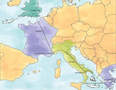 classic europe 12 DAYS (plus an optional 5-day extension to Southern Italy & Greece) C O U N T R I E S V I S I T E D : England - France - Italy - Vatican City - plus Greece A B O U T T H E T R I P :