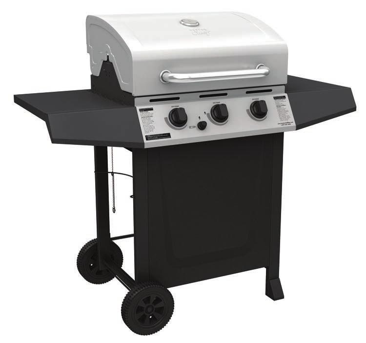 TM MC S420 Barbecue Assembly Manual 85-3062-2 (G45123) Propane 85-3063-0 (G45124) Natural Gas 1 YEAR LIMITED WARRANTY READ AND SAVE MANUAL FOR FUTURE REFERENCE. Assemble your grill immediately.