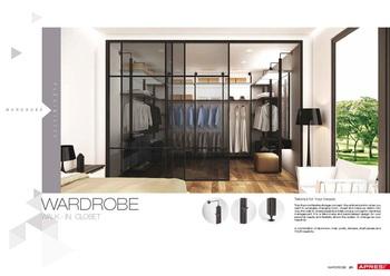 Wardrobe & Walk-in-Closet Props & Wardrobe Truly the most flexible storage concept - the optimal solution when you want to synergise changing room, closet and make-up station into one, this walk-in