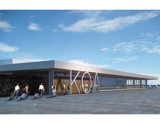 Major Capital Projects KOA Federal Inspection Station Both Hawaiian Airlines and Japan Airlines operate