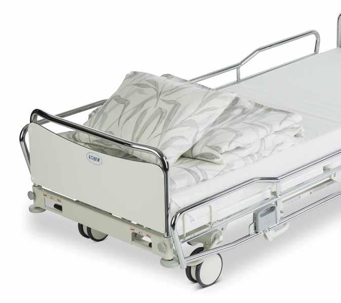 ScanAfia XS hospital bed The right choice for hospital wards The ScanAfia XS hospital bed is the safe choice for use in hospital wards.