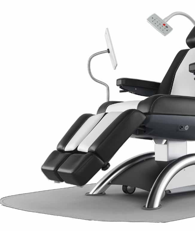 Capre RC recovery chair For recovery after day surgery The luxurious Capre multipurpose chair has been designed together with surgeons to fulfil the demands of today s healthcare processes in