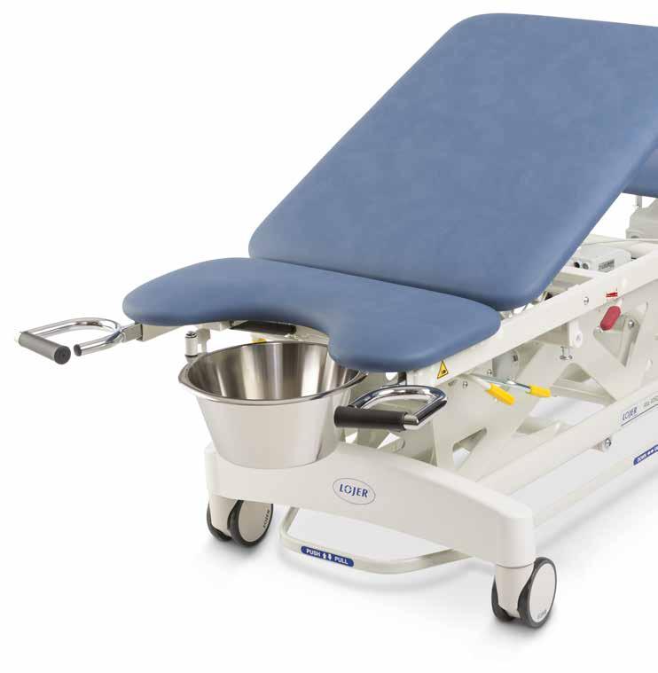 Gynaecological examination table Afia 4050M For demanding examination and treatment The Afia 4050M gynaecological examination table is suitable for demanding examination and