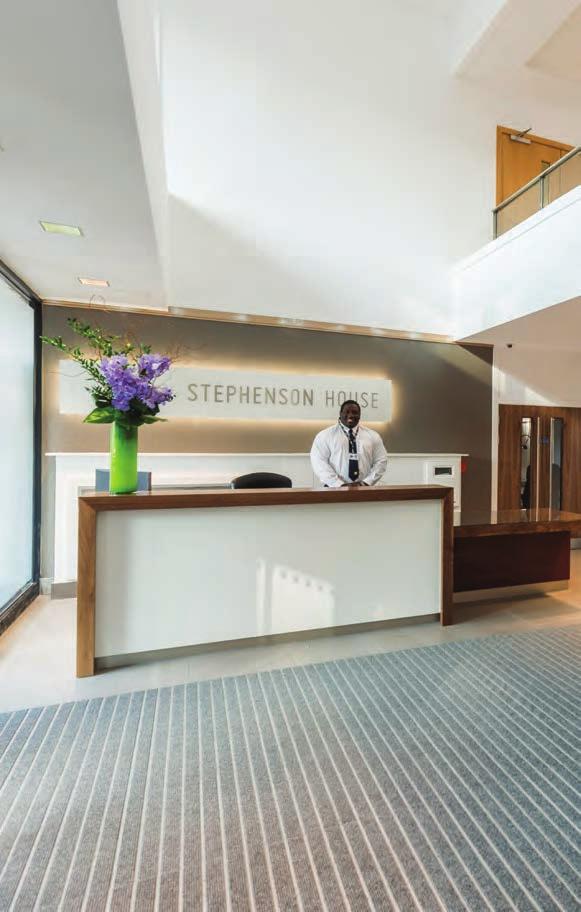 WELCOME STEPHENSON HOUSE HAS UNDERGONE A