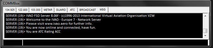 ICAO_COD Real Name Surname VID number IVAN password IVAN Server Adress Teamspeak Server Adress Check the MSG tab of your