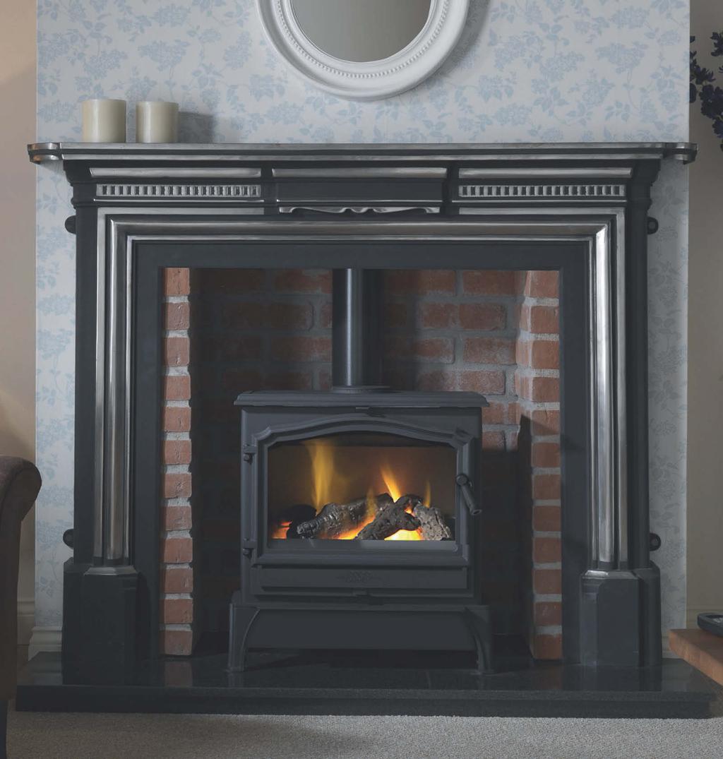 GAS 200 Black Gold Bronze Ash White Ruby Iron Grey The ESSE Gas 200 mirrors the style of our popular wood-burning ESSE 200.