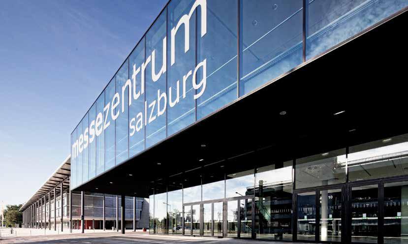 Salzburg Exhbton & Congress Center Welcome to Salzburg Exhbton & Congress Center. Salzburg reveals ts magntude: 39,257 m² of hall space and 21,777 m² of outdoor areas.