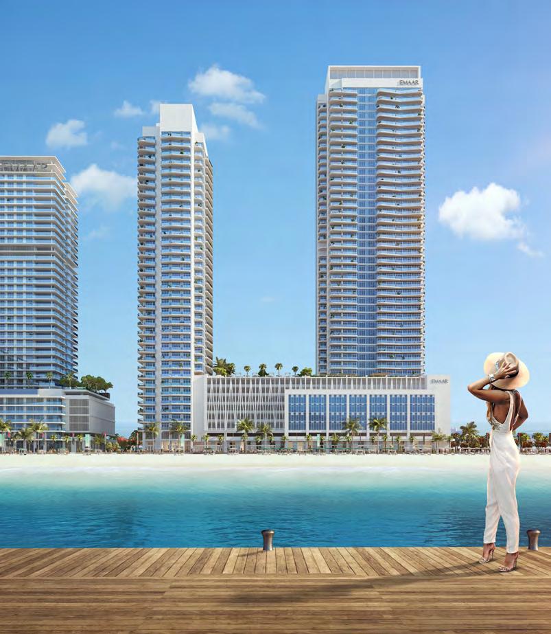 MIAMI STYLE LIVING With ready access to beach sports, yachting and an on-site gym, enjoy the healthiest of lifestyles at Marina Vista.