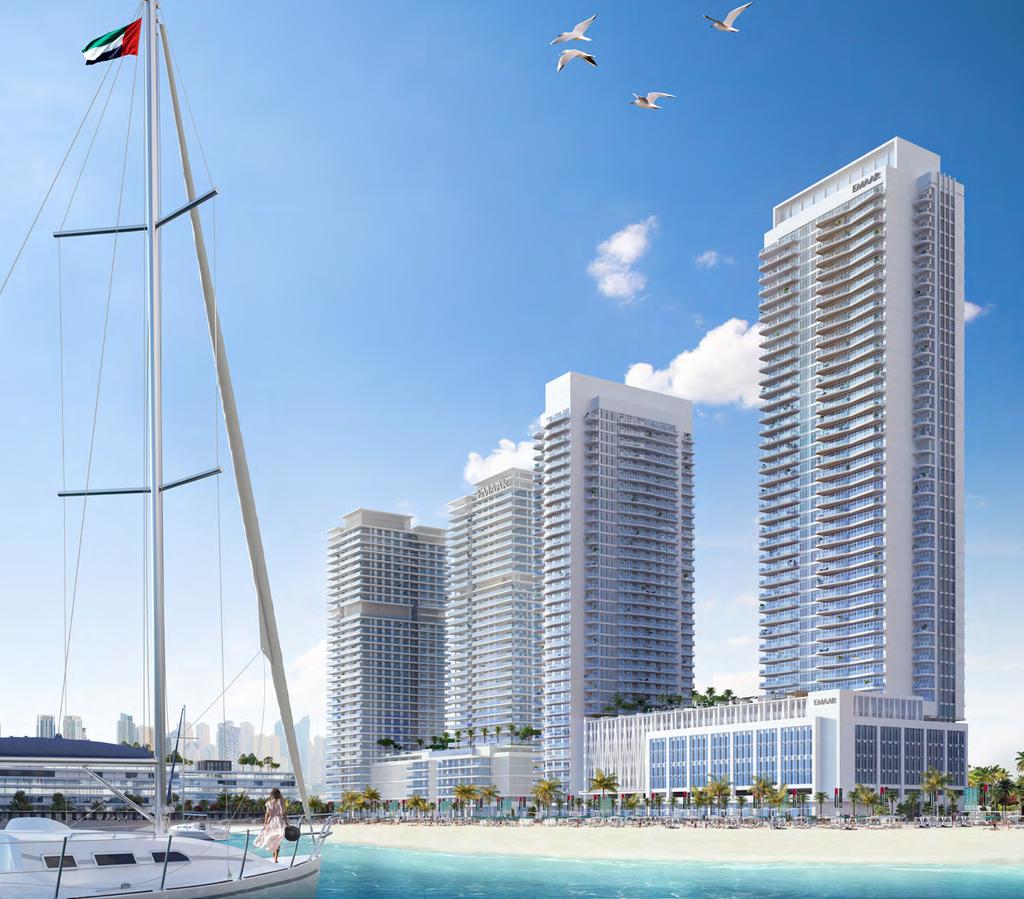 SAIL INTO YOUR DREAM HOME At Marina Vista, live a seafront dream right from your door. Each apartment shares a visual connection to the water.