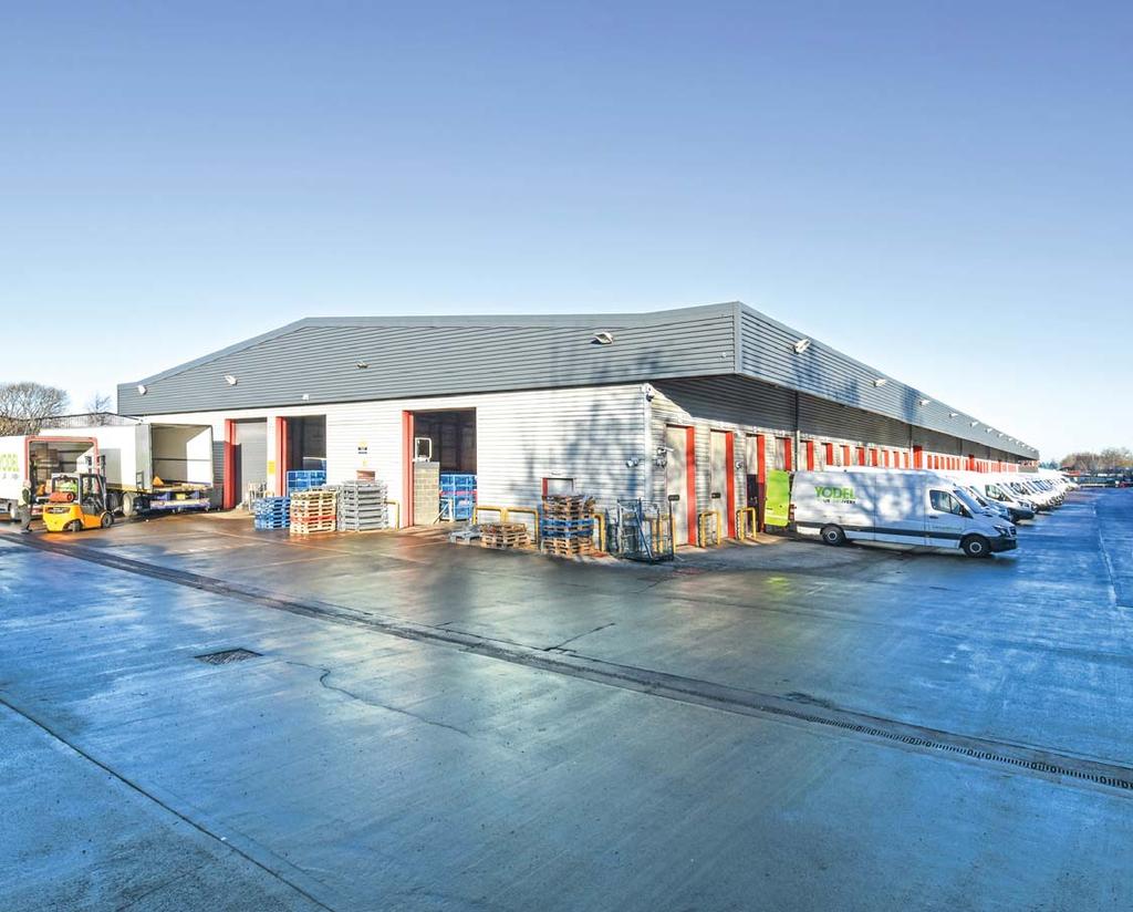 INVESTMENT SUMMARY Ideally located, single let industrial investment opportunity in the prime industrial location of Bellshill; Modern, detached distribution unit and gatehouse extending to 3,198 sq