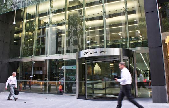 rating 25-storey office building with Grade A specifications Strategically located in the heart of the Melbourne CBD Collins Street is regarded as the prime office location in Melbourne CBD 5.