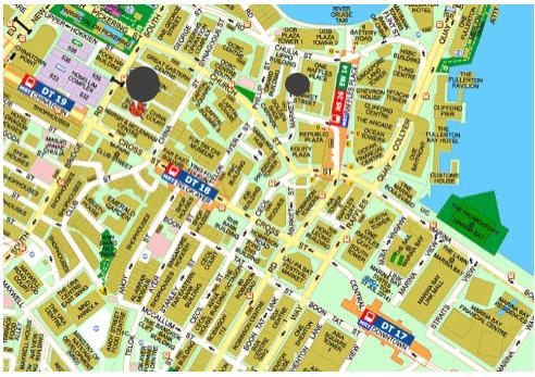 within walking distance to the Telok Ayer, Chinatown and Raffles Place MRT stations 55 Market Street is within