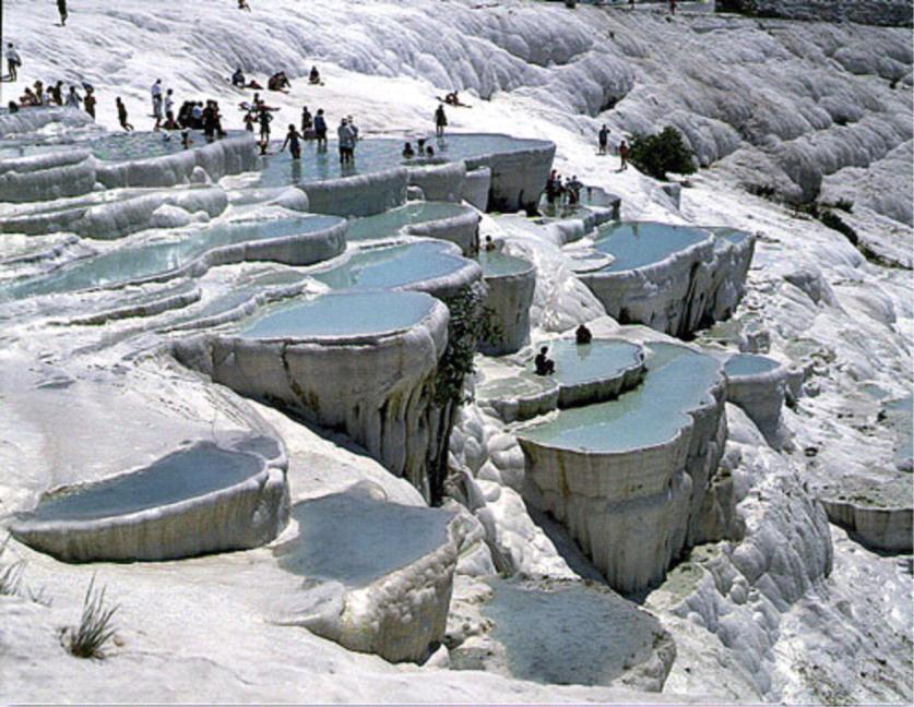 DAY 10// Pamukkale Tour &Flight to Istanbul * Breakfast at the Hotel 2-3Hoursdriveto Pamukkale PAMUKKALE TOUR *Your will be started to your tour Karahay it Springs which is known as Kirmizi Su (Red