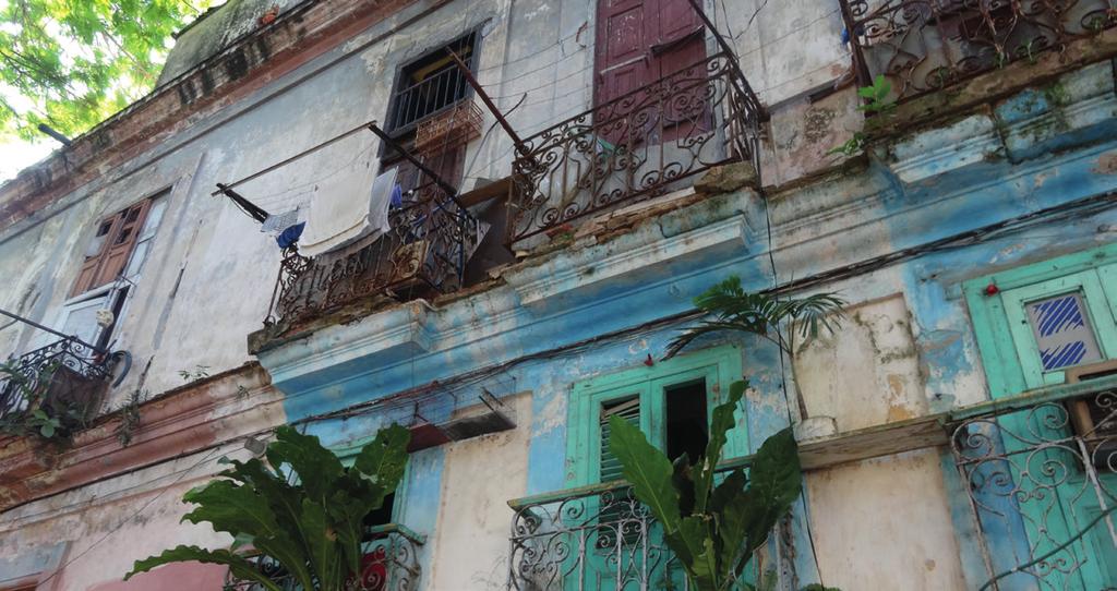 The crumbling but atmospheric architecture of Old Havana Hotels The accommodation on this tour will be a mix of medium grade hotels and locally run guesthouses