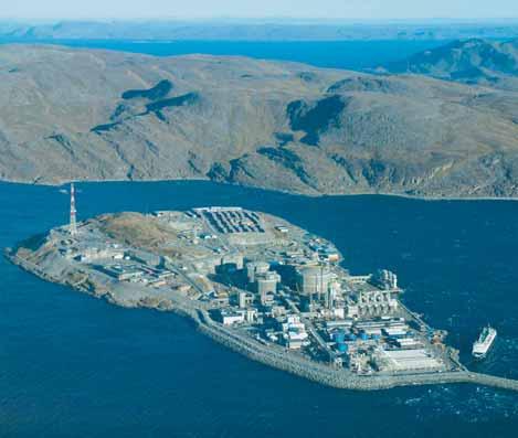 Our business Aker Kvaerner is responsible for the installation and completion of Statoil s LNG-plant at Melkøya outside Hammerfest, Norway.