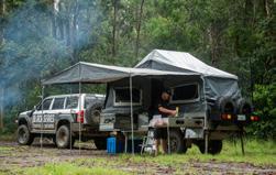 Action, Camper Trailer Touring, Action