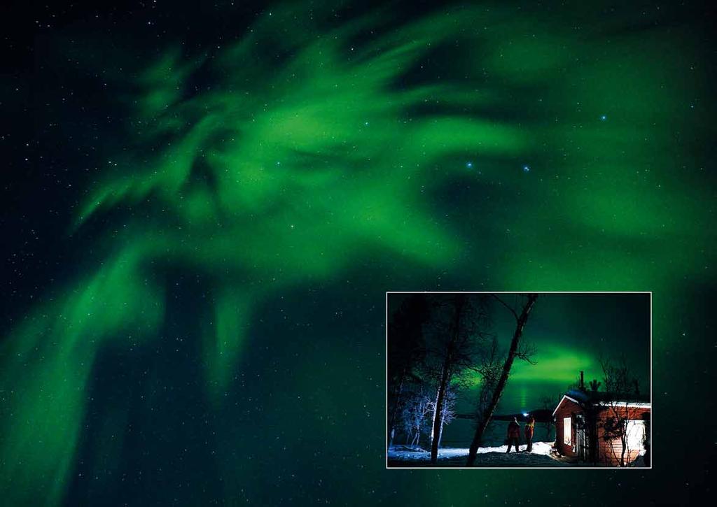 Some nights the Northern Light is so magical that it will take your breath away!