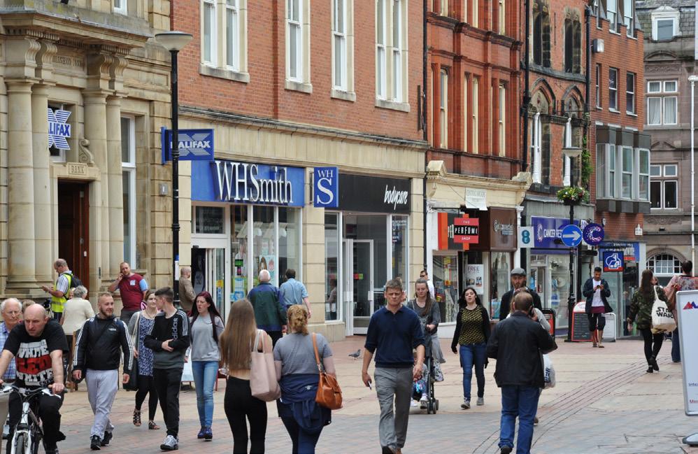 Retailing in Wrexham Wrexham is a vibrant town and is the regional shopping, leisure and entertainment