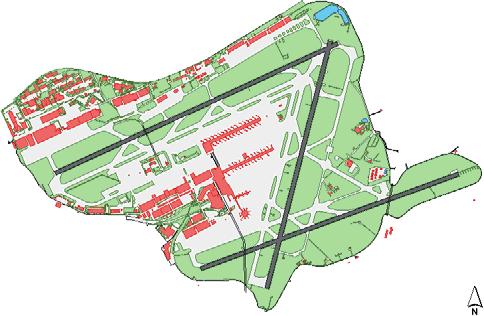 access Facilities 3 runways/2 piers