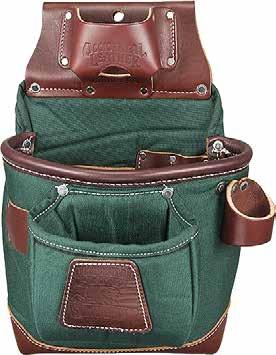 8584 - Heritage FatLip Tool Bag These 10 deep bags feature a full leather boot and