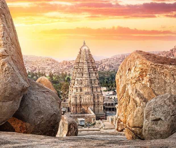 An overview: Hampi - 2 nights Hampi, once the seat of the great Vijayanagar empire, is one of India s most remarkable former capital city sites.