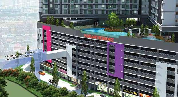 building level 5 Existing MRT Station Pedestrian Bridge MRT STATION SBK30 (Batu 11,