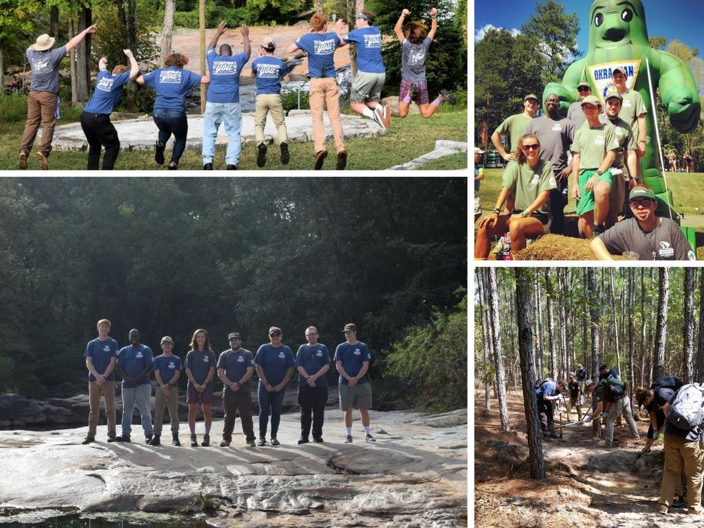 PCF Welcomes The Palmetto Conservation Corps On Wednesday, September 21 the first crew of the Palmetto Conservation Corps moved in at the Glendale Outdoor Leadership School.