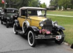 Members seen at the show included Ken Burns, driving his Woodie; Sunshine Clem Clement, attending with his Model A; and Rick Parker, who brought his newly-acquired Lincoln convertible.