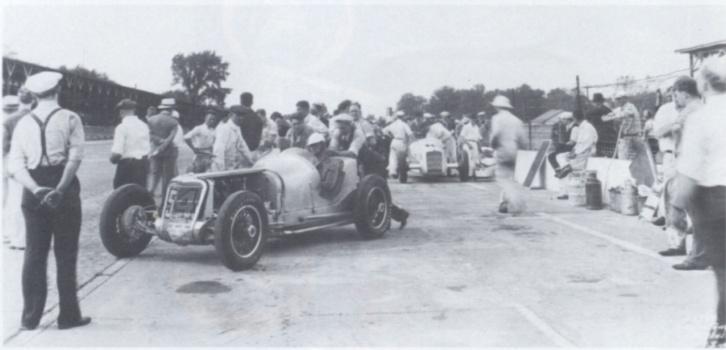The Welch-Ford (#24 and #54) cars were very conservative and conventional when compared with the cars designed and built by Henry Miller and Preston Tucker.