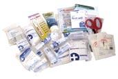 cm x m Safety Pins Assorted Plasters Disposable Keyring Penlight Sterile Dressing Large Microporous Tape Sterile Eye Pad and Bandage Resuscita on Face Shield 0 Assorted Plasters Clinical Waste Bag